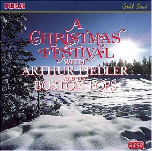 Cover for Boston Pops / Fiedler · Christmas Festival (CD) (1990)