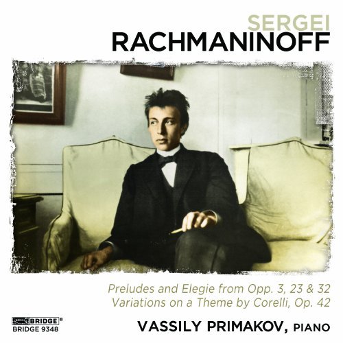 Cover for Primakov / Rachmaninoff · Rachmaninoff Recital (CD) (2011)