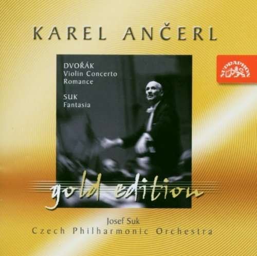 Cover for Czech Po &amp; Ancerl · Dvorak Suk - Violin Wks (Gold Edition 8) (CD) (2002)
