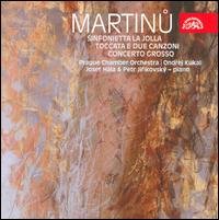 Cover for Martinu / Prague Chamber Orch / Kukal · Jolla / Toccata / Concerto (CD) (2008)