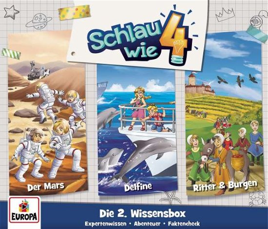 Cover for Schlau Wie Vier · Wissens-box (Folgen 4 5 6) (CD) (2018)