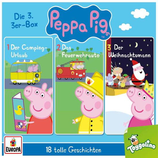 Cover for Peppa Pig HÖrspiele · 03/3er Box (Folgen 7,8,9) (CD) (2021)