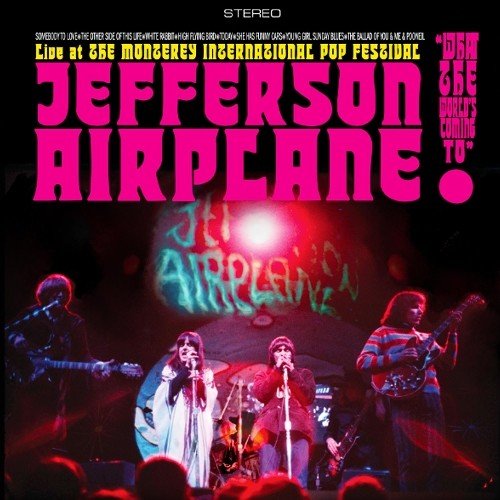 Cover for Jefferson Airplane · Jefferson Airplane Live at Monterey Pop (LP) (2022)