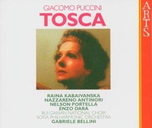 Cover for Kabaivanska Raina / Antinori Nazareno · Tosca Arts Music Klassisk (CD) (1994)