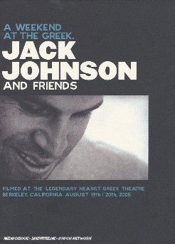 Cover for Jack Johnson · A Weekend At The Greek... (DVD) (2014)