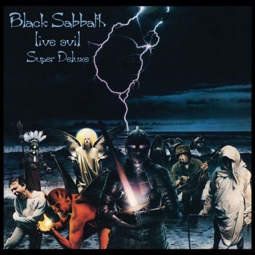 Cover for Black Sabbath · Live Evil - 40th Anniversary Super Deluxe (4cd Box Set) (CD) (2023)