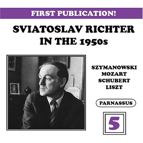 Cover for Sviatoslav Richter · Richter In The 50s Vol. V (CD) (2006)