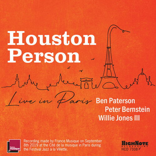 Cover for Houston Person · Houston Person Live In Paris (CD) (2021)