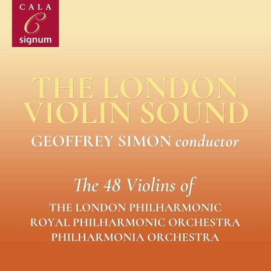 The London Violin Sound - London Violin Sound / Geoffrey Simon - Musiikki - SIGNUM RECORDS - 0635212200827 - perjantai 10. kesäkuuta 2022