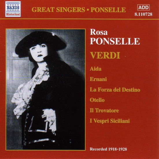 Arias - Giuseppe Verdi - Muziek - NAXOS - 0636943172827 - 13 mei 2002