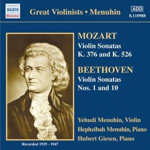 Cover for Menuhin,y. / Menuhin,h. / Giesen · MOZART.BEETHOVEN:Violin Son. (CD) (2004)
