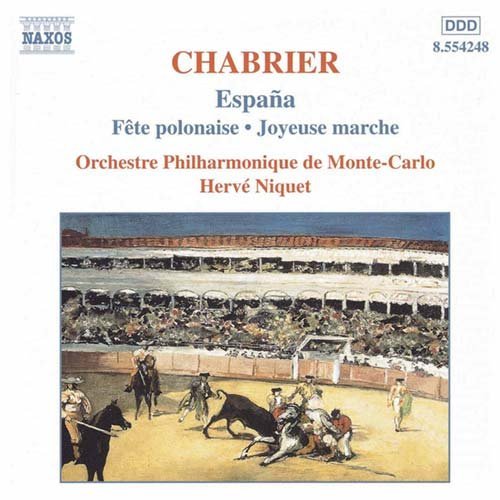 Orchestral Works:espana... - A.E. Chabrier - Musik - NAXOS - 0636943424827 - 16 april 2004