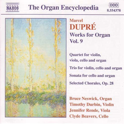 Orgelwerke Vol. 9 - Neswick,bruce/+ - Musik - NAXOS - 0636943437827 - January 3, 2000