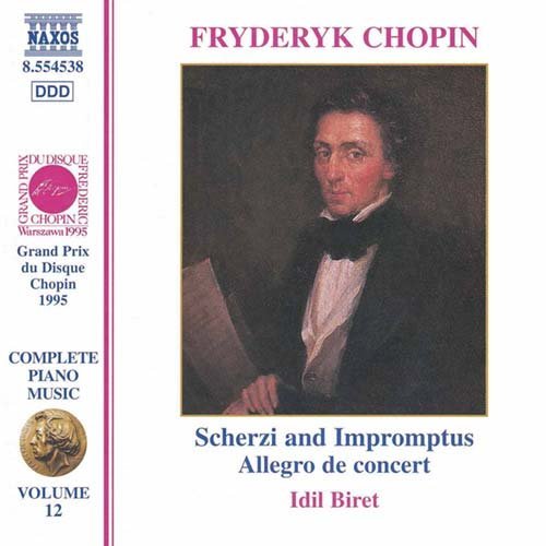 Complete Piano Music V.12 - Frederic Chopin - Music - NAXOS - 0636943453827 - August 29, 2002
