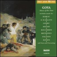 Art & Music: Goya Music of His Time / Various - Art & Music: Goya Music of His Time / Various - Music - NAXOS - 0636943817827 - August 26, 2008