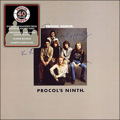 Procol's Ninth - Procol Harum - Musique - SALVO - 0698458812827 - 26 octobre 2009