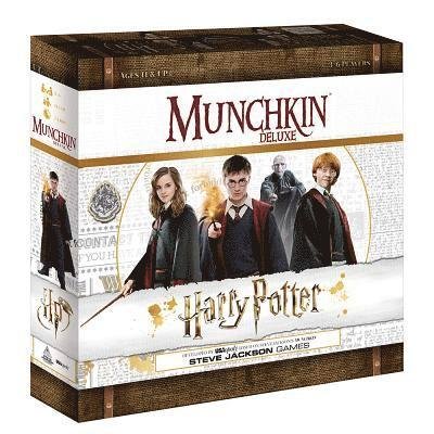 Munchkin Deluxe Board Game - Harry Potter - Board game - HARRY POTTER - 0700304049827 - October 24, 2018