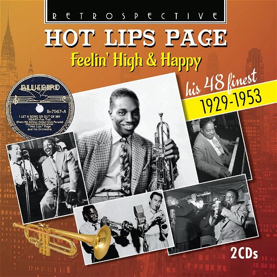 Cover for Hot Lips Page · Hot Lips Page: Feelin High &amp; Happy - His 48 Finest 1929-1953 (CD) (2022)