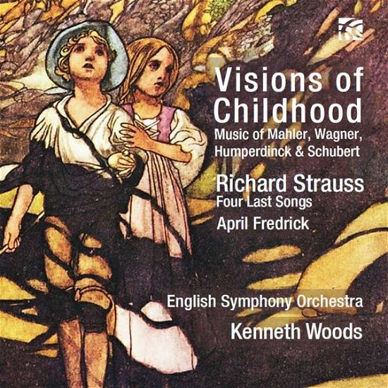 Cover for April Fredrick / Eso / Woods · Visions Of Childhood - Music Of Mahler. Wagner. Humperdinck &amp; Schubert (CD) (2021)