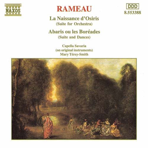 Cover for Capella Savaria / Terey-smith · Rameau / La Naissance DOsiris (CD) (1997)