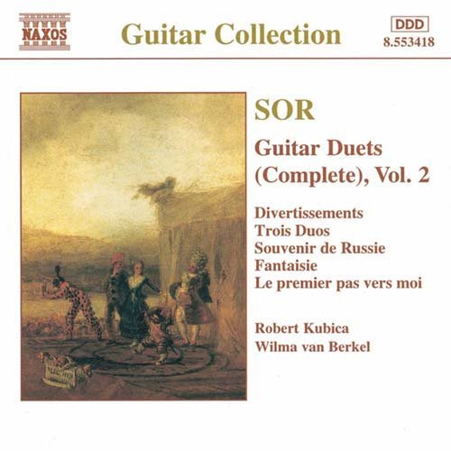 Guitar Duets 2 - Sor / Kubica / Van Berkel - Música - NAXOS - 0730099441827 - 10 de junio de 1997