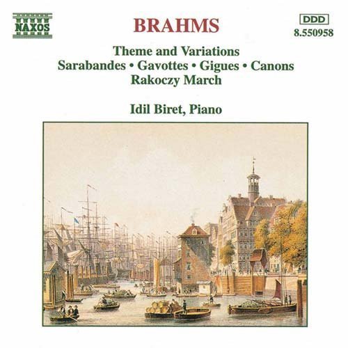 Themes & Variations - Brahms / Biret - Musik - NAXOS - 0730099595827 - 26. juli 1994