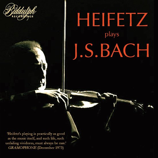 Cover for Jascha Heifetz · Jascha Heifetz spielt J.S.Bach (CD) (2023)