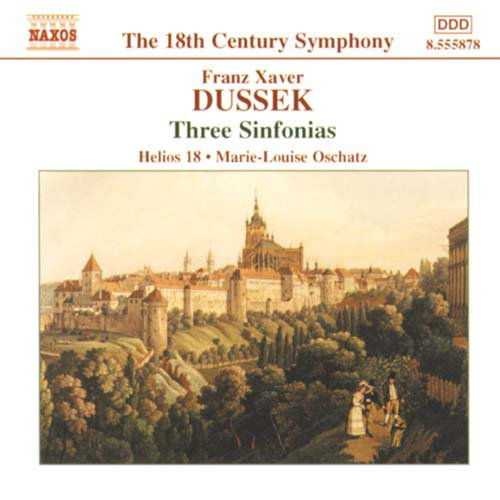 3 Sinfonias - Dussek / Helios 18 / Oschatz - Musikk - NAXOS - 0747313587827 - 19. mars 2002