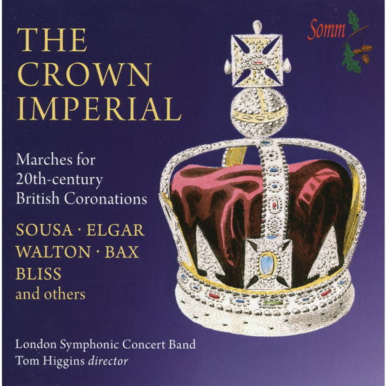 Crown Imperial - London Symphonic Concert Band - Musik - SOMM - 0748871013827 - 17 juli 2018