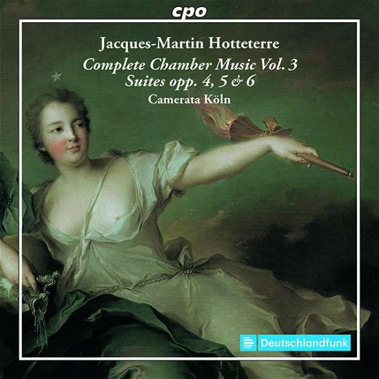 Cover for J.M. Hotteterre · Complete Chamber Music Vol.3 (CD) (2018)