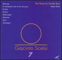 Scelsi / Black · Complete Works for Double Bass (CD) (2008)