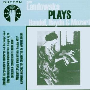 Cover for Wanda Landowska · Harpsichord Concerto, Op. 4 / Harpsichord Concerto, Op. 21 / Piano Concerto k537 Dutton Klassisk (CD) (2004)
