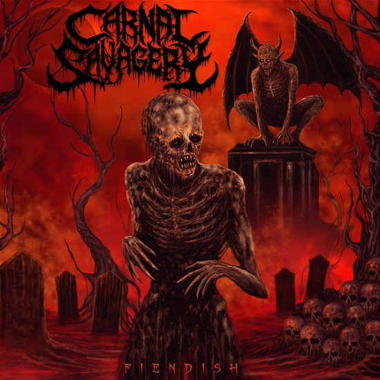Cover for Carnal Savagery · Fiendish (CD) (2021)