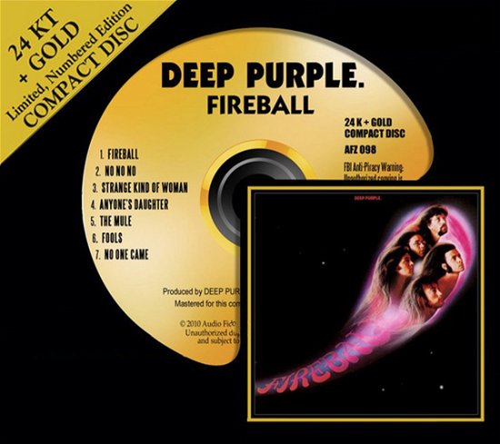 Cover for Deep Purple · Fireball (CD) (2010)