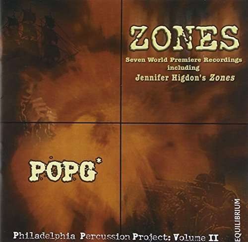 Cover for Higdon / Popg · Zones (CD) (2015)
