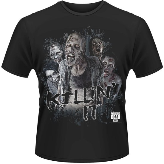 Walking Dead (The): Killin' It (T-Shirt Unisex Tg. M) - The Walking Dead - Merchandise - Plastic Head Music - 0803341480827 - 20. juli 2015