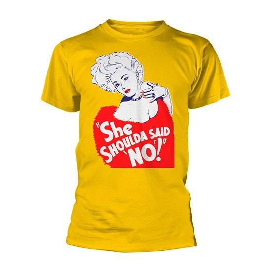 She Shoulda Said No! (T-shirt) [size M] [Yellow edition] (2020)