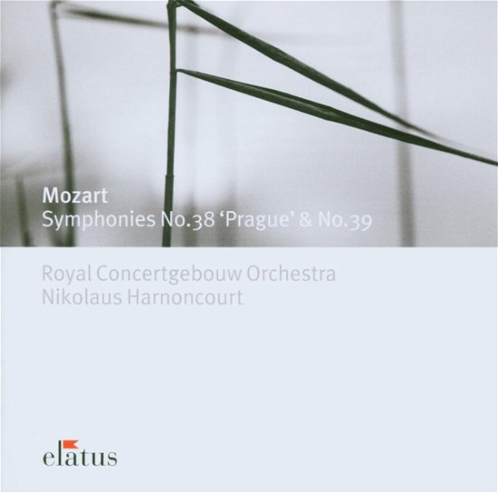 Cover for Harnoncourt Nikolaus · Mozart: Sinfonien 38 &amp; 39 (CD)