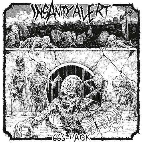 Cover for Insanity Alert · 666-Pack (CD) (2019)