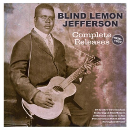 Cover for Blind Lemon Jefferson · Complete Releases 1926-29 (CD) (2023)