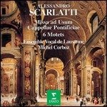 Cover for Alessandro Scarlatti  · Missa Ad Usum Cappellae Pontificiae, 6 Motets (CD)