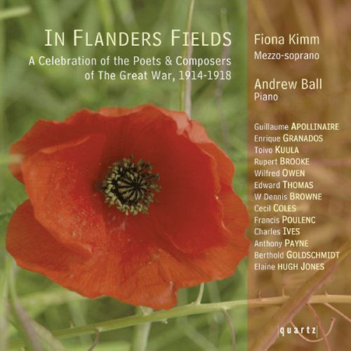 In Flanders Fields: Celebration of Poets & Compose - Granados / Poulenc / Kuula / Coles / Kimm / Ball - Musiikki - QRT4 - 0880040203827 - tiistai 9. toukokuuta 2006