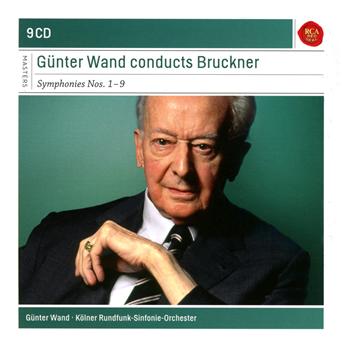 Conducts Bruckner - Symphonies Nos 1-9 - Gunter Wand - Musiikki - RCA RED SEAL - 0886977765827 - maanantai 4. huhtikuuta 2011