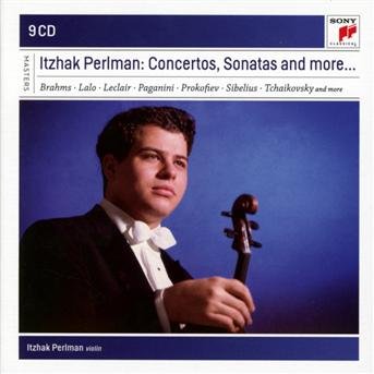 Cover for Itzhak Perlman · Plays Concertos &amp; Sonatas (CD) [Box set] (2014)