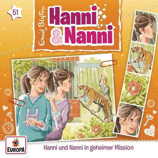 Cover for Hanni Und Nanni · 51/in Geheimer Mission (CD) (2016)