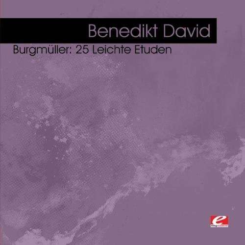 Cover for Benedikt David · Burgmuller: 25 Leichte Etuden (CD) (2012)