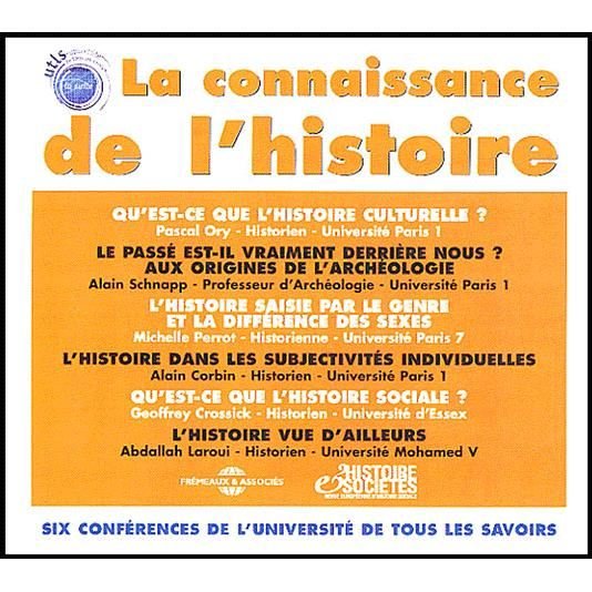 Cover for Universite De Tous Les Savoirs · Connaissance De L'historie (CD) [Box set] (2003)