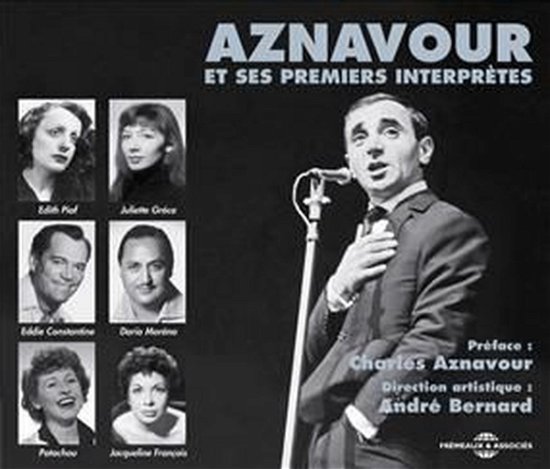 Cover for Aznavour; Piaf; Greco; Moreno; Bernard · Aznavour &amp; Ses Premiers Interp (CD) (2008)