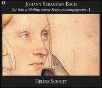 Cover for Helene Schmitt · Sonaten &amp; Partiten Vol.1, BWV (CD) (2005)