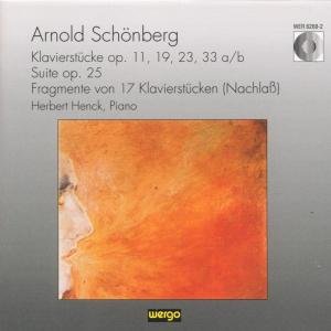 Cover for Herbert Henck · Schoenberg: Piano Works (CD) (1995)